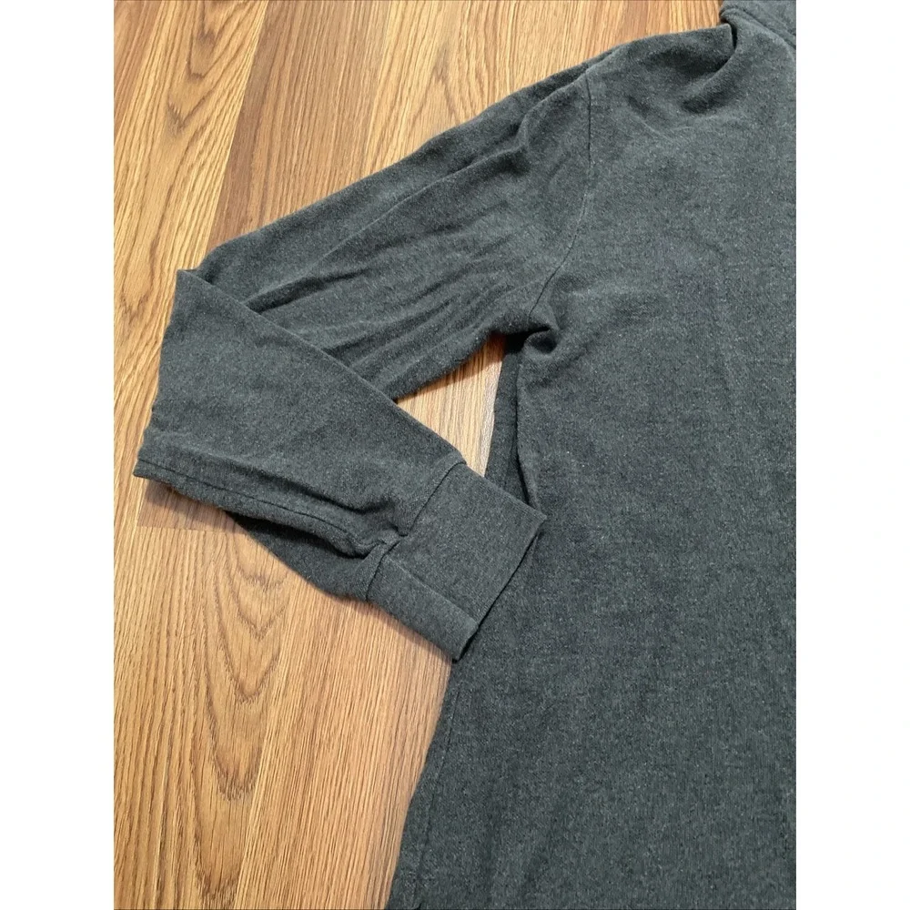 Polo Ralph Lauren Hooded Polo Shirt Mens Medium Pullover Gray Cotton